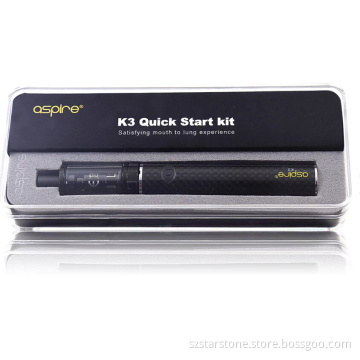 Aspire K2 quick starter kit 800mAh battery k2 kit VS Aspire K4 kit in stock